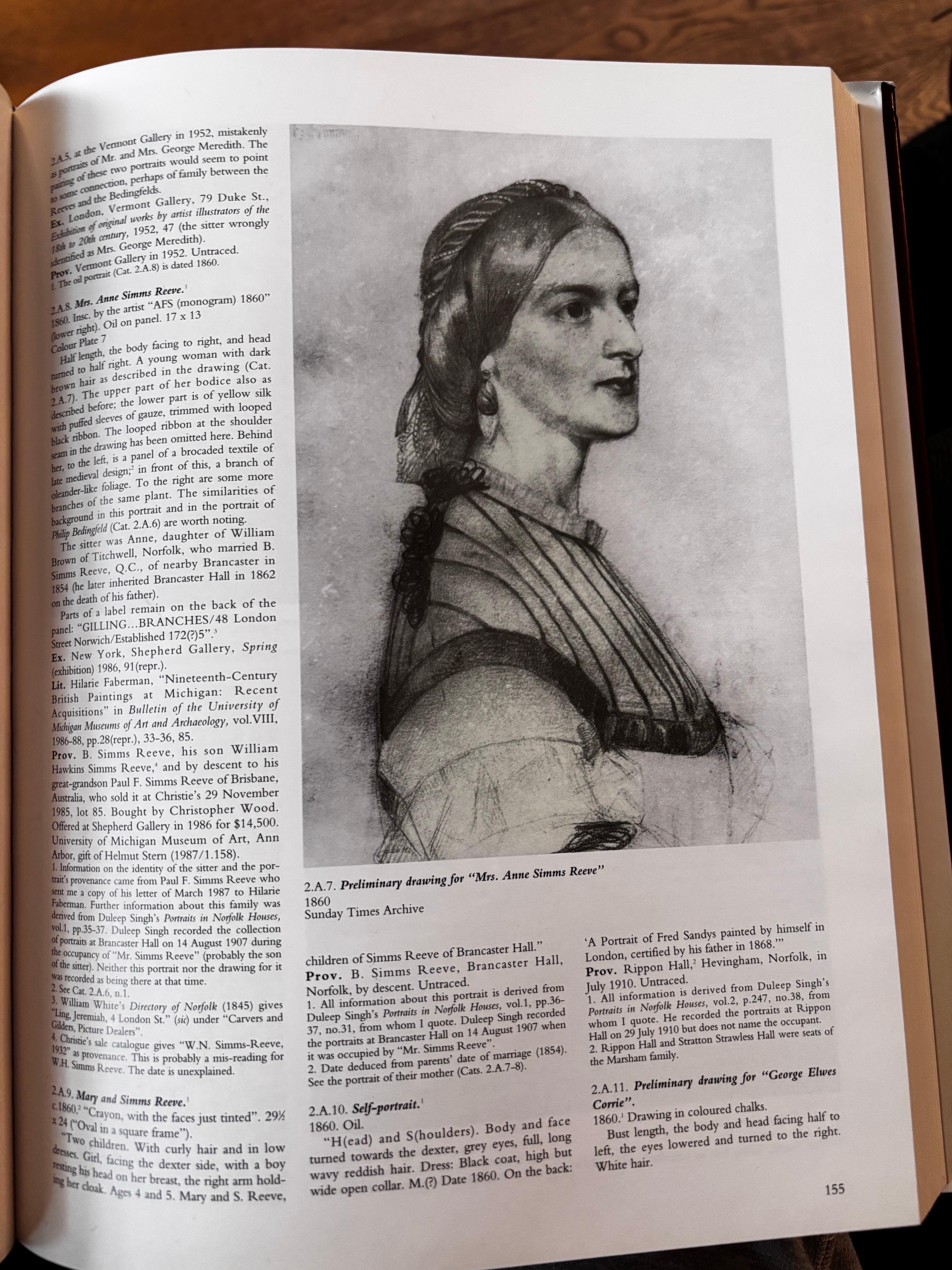 „Studio per Ritratto di Lady Anne Simms Reeve of Brancaster Hall“ 1870 ca. im Angebot 4