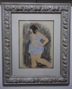 Pequeña bailarina  Pastel cm. 24 x 33 1955