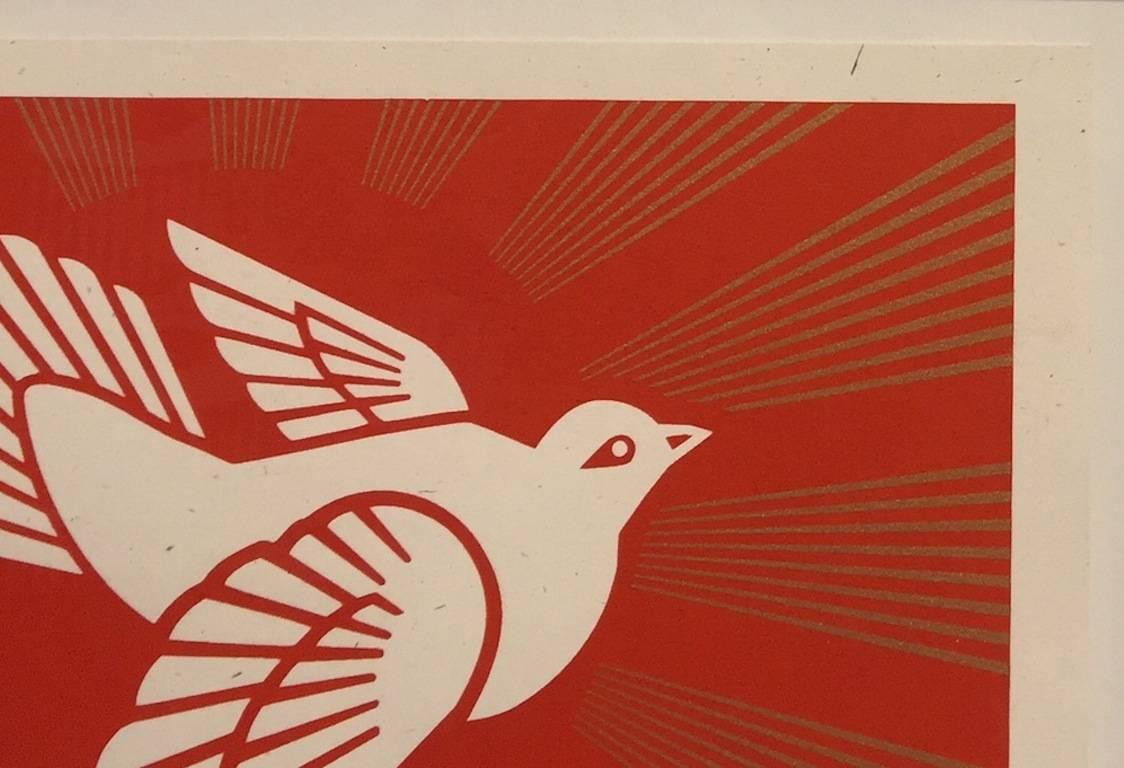Chinesische Soldaten (Streetart), Print, von Shepard Fairey