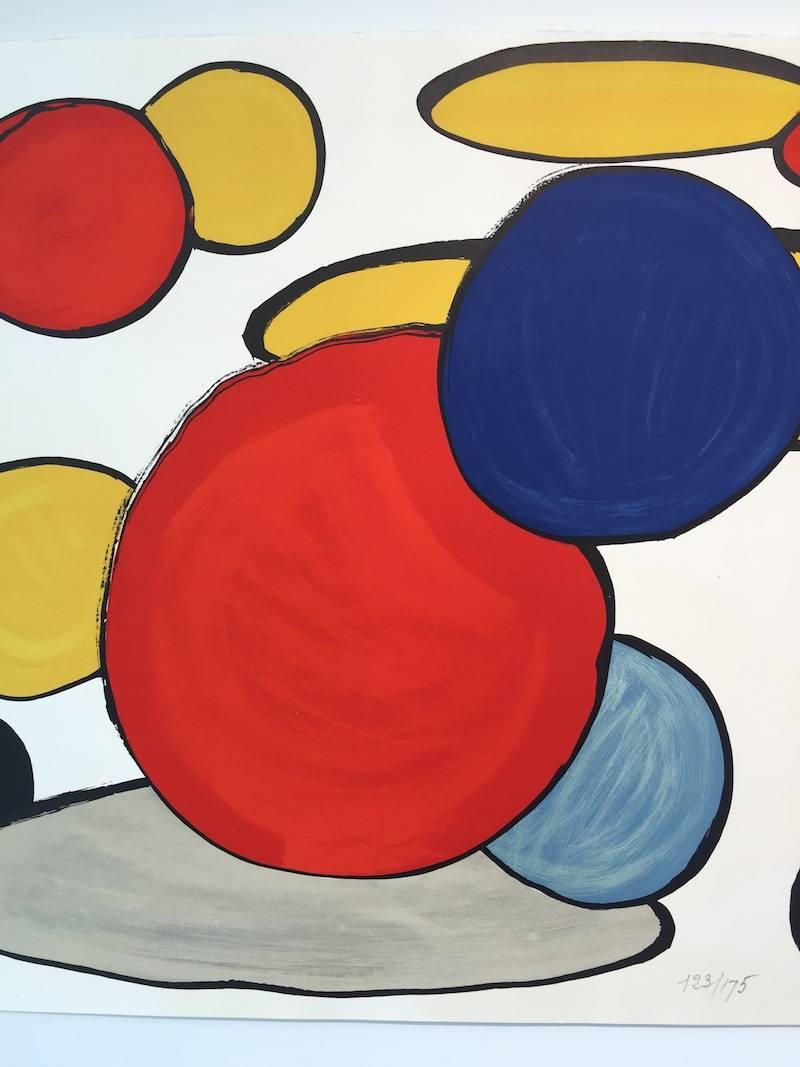 Untitled (Circles) from Our Unfinished Revolutions Portfolio - Print by Alexander Calder