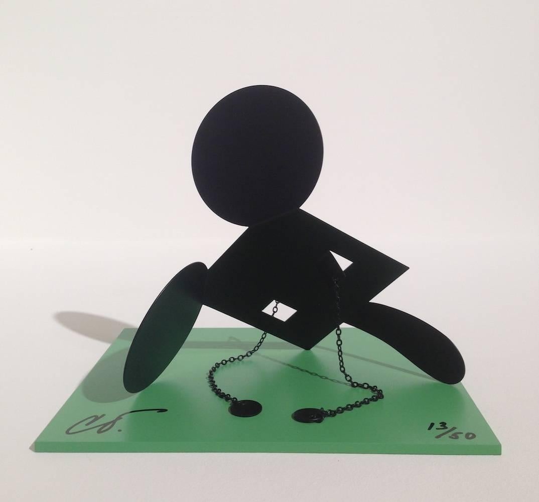 Abstract Sculpture Claes Oldenburg - Balance souris géométrique E 'Desktop'