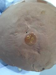 Sculpture In The Form Of A Bicycle Saddle