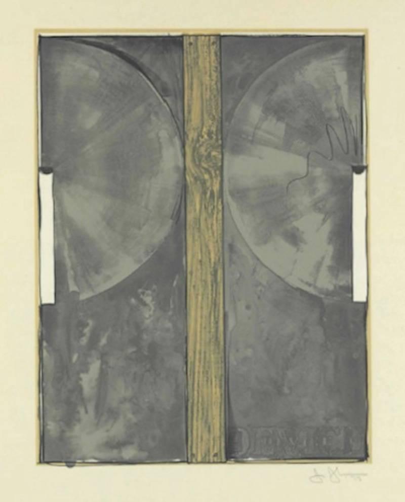 Jasper Johns Abstract Print - Device