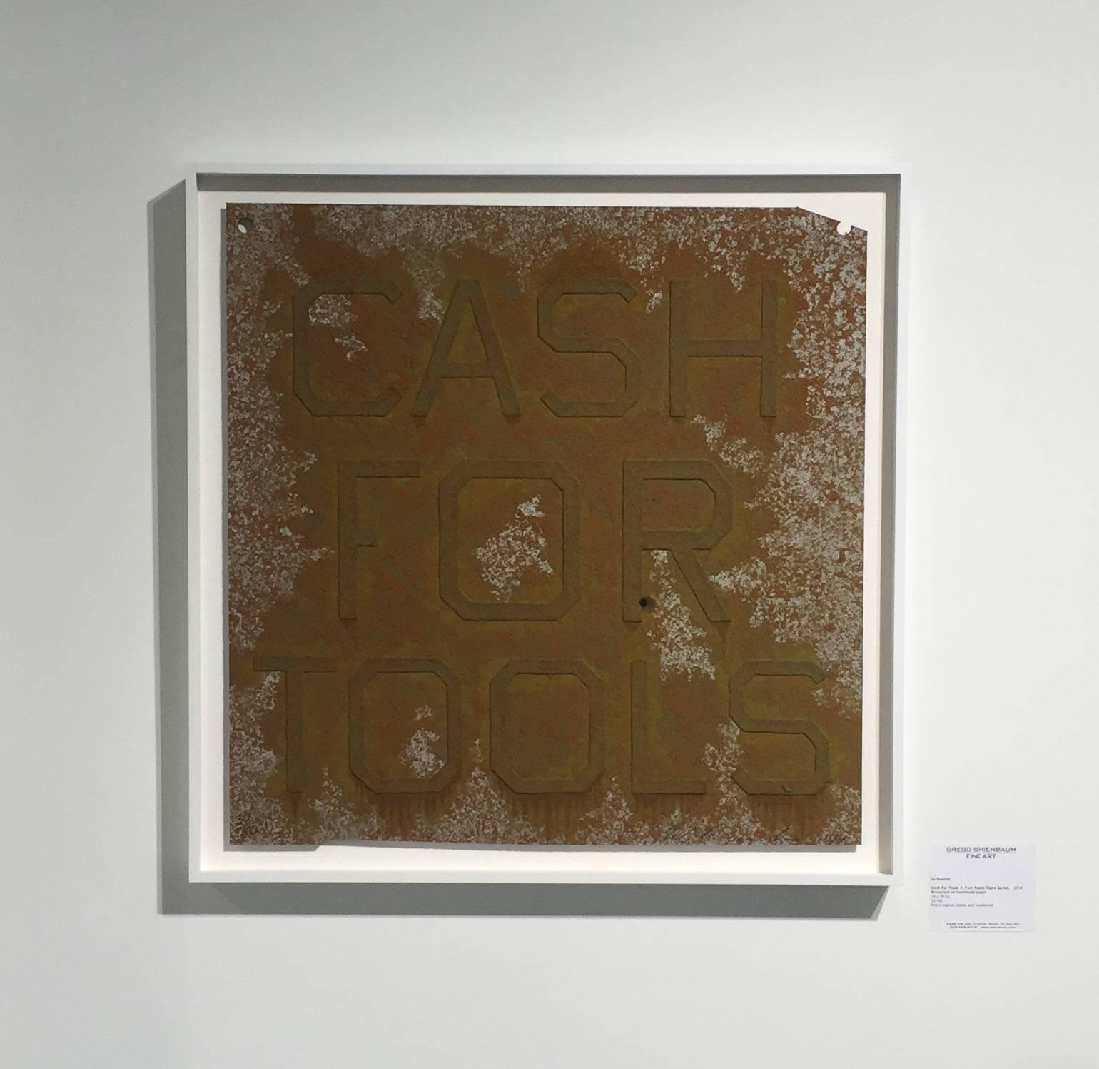Cash For Tools 2 - Print by Ed Ruscha