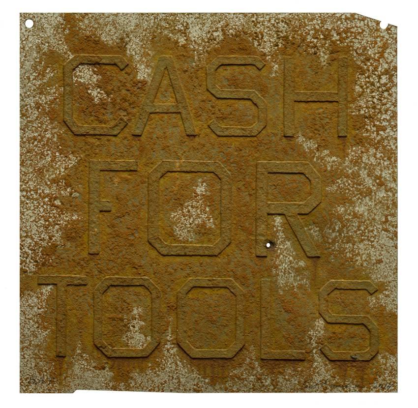 Ed Ruscha Landscape Print - Cash For Tools 2