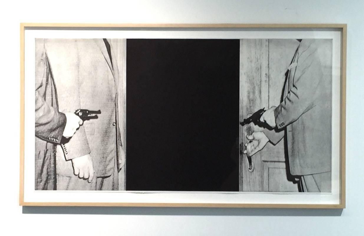 Large Door, from Hegel's Cellar Portfolio - Print by John Baldessari