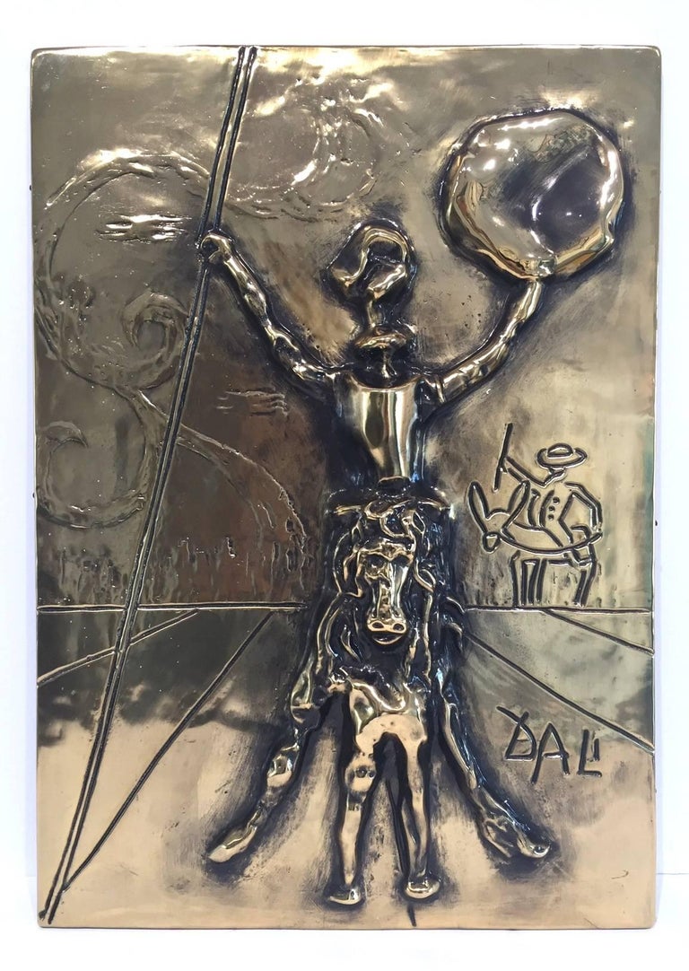 Salvador Dalí­ Don Quixote Bas Relief For Sale at 1stDibs dali bas