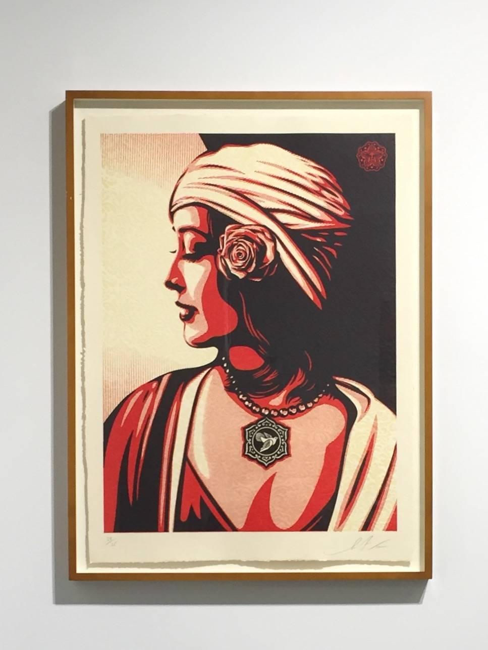 Obey Harmony Relief - Print by Shepard Fairey