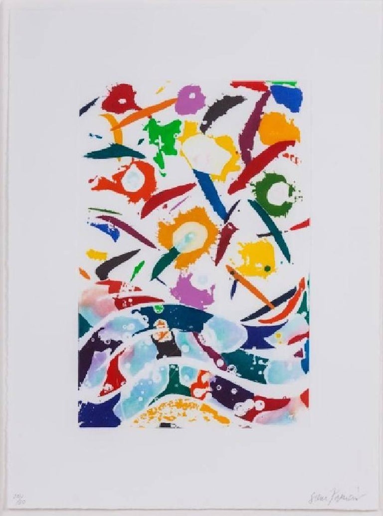 Untitled - Print by Sam Francis