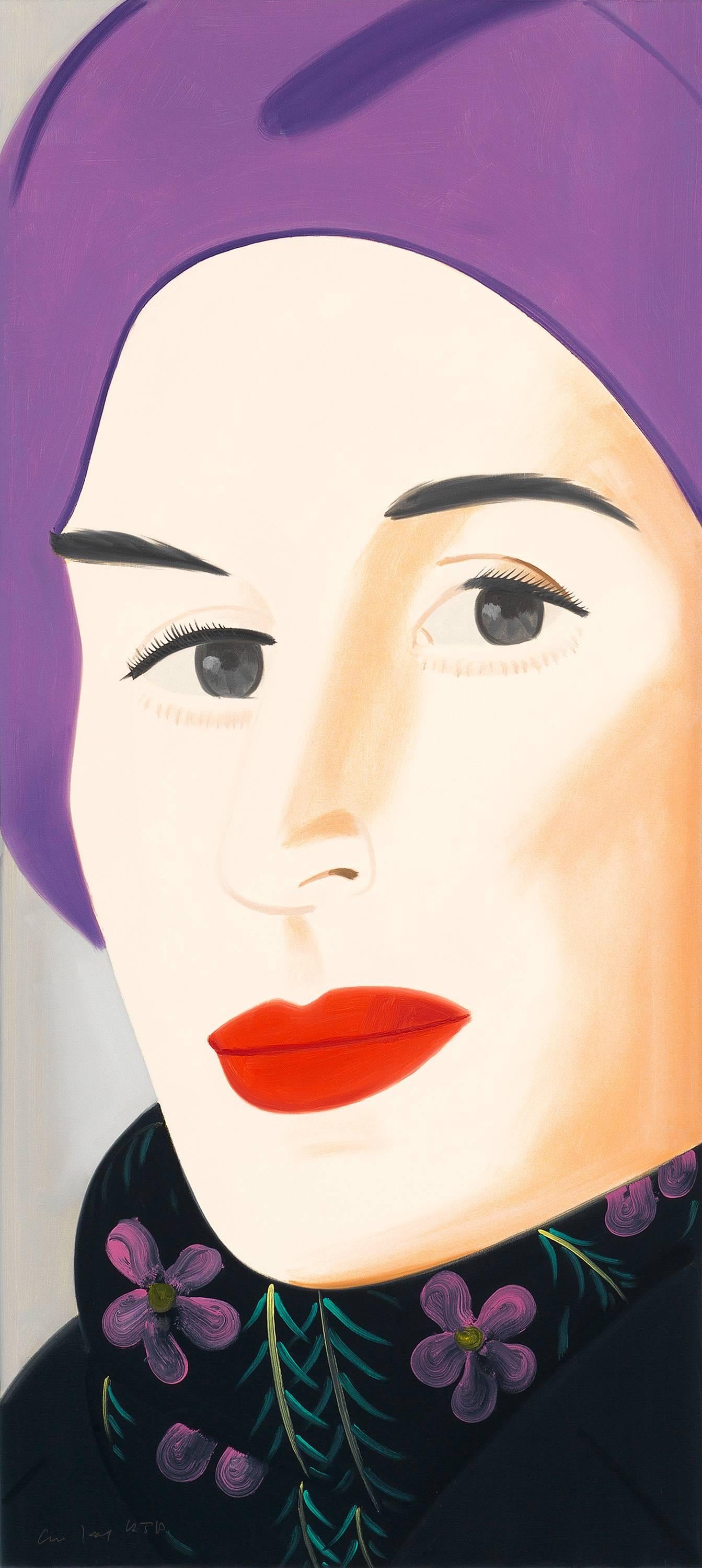 Chapeau violet Ada - Print de Alex Katz