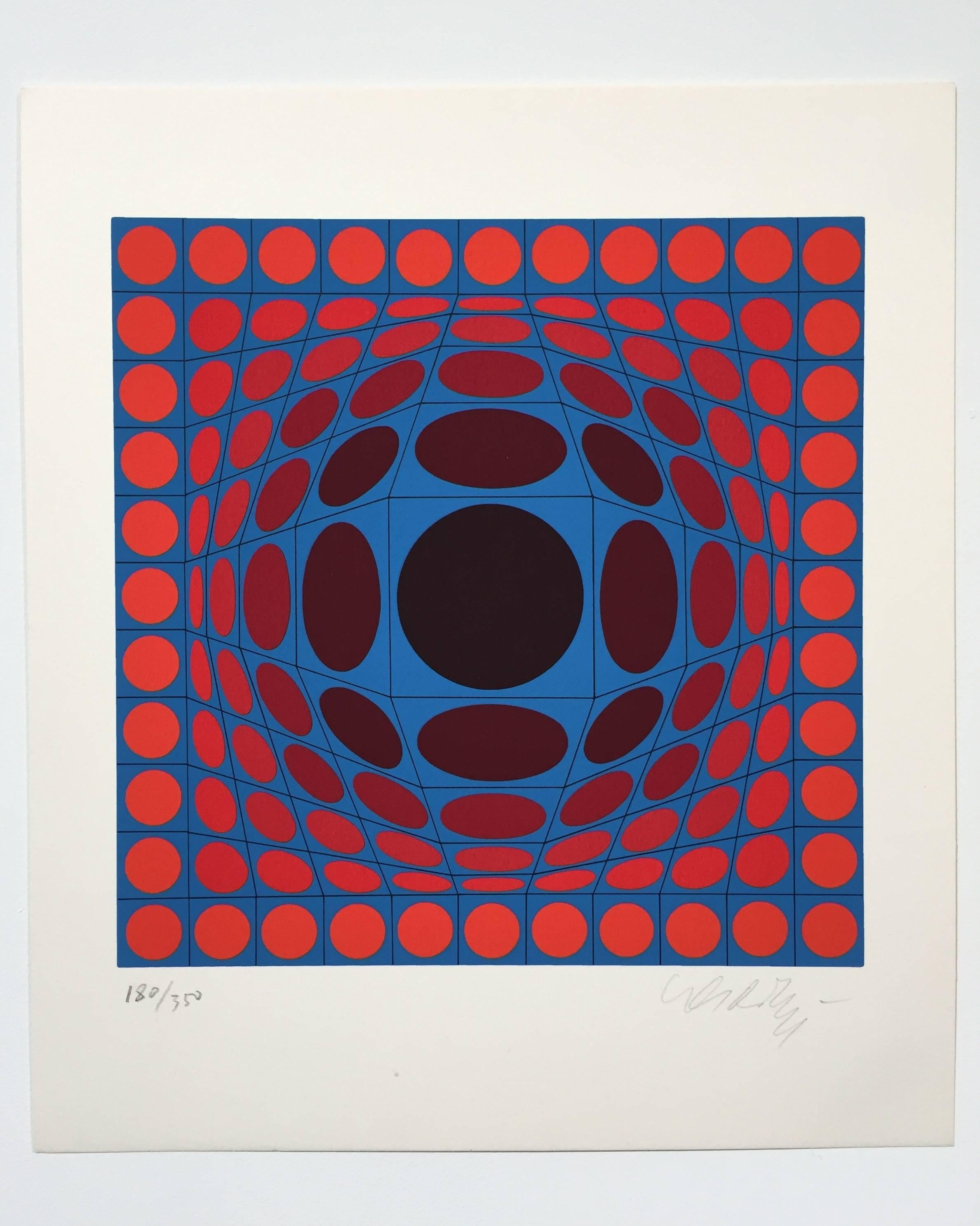 Victor Vasarely Lithogrpah 