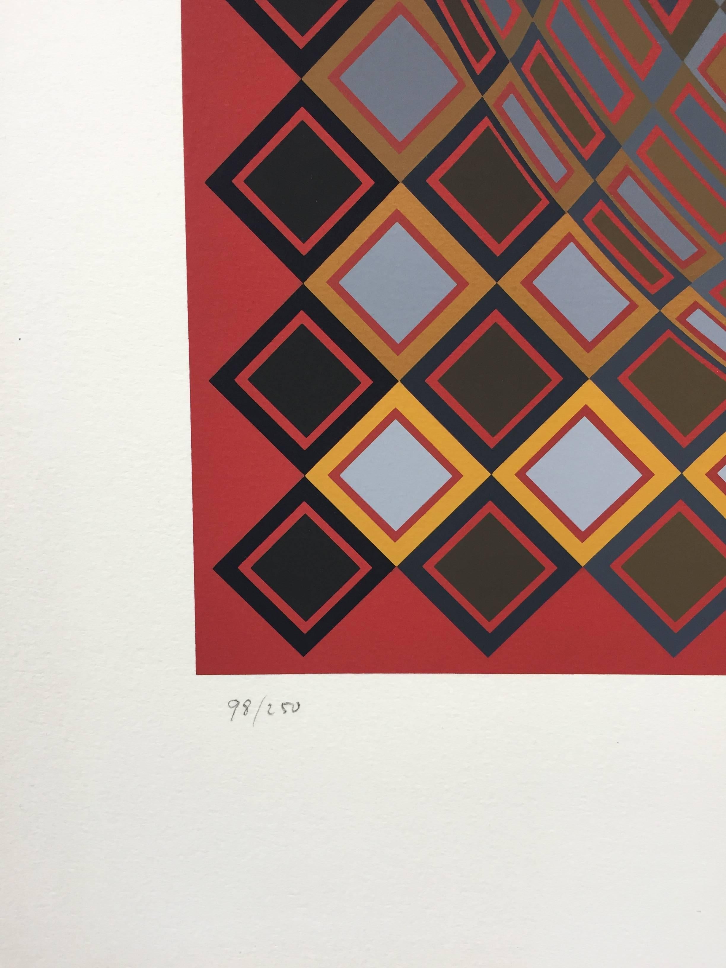 victor vasarely techniques