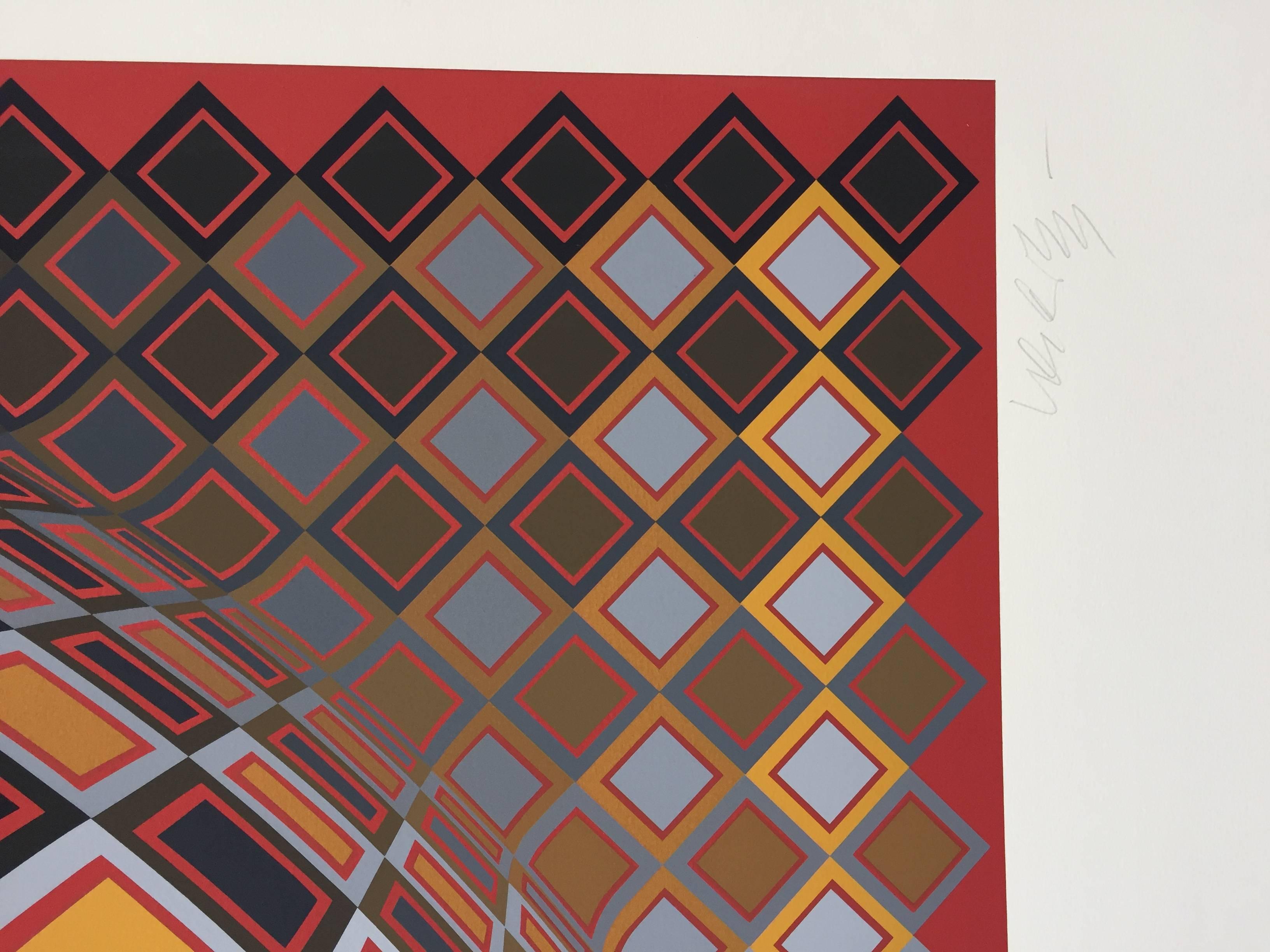 what inspired victor vasarely