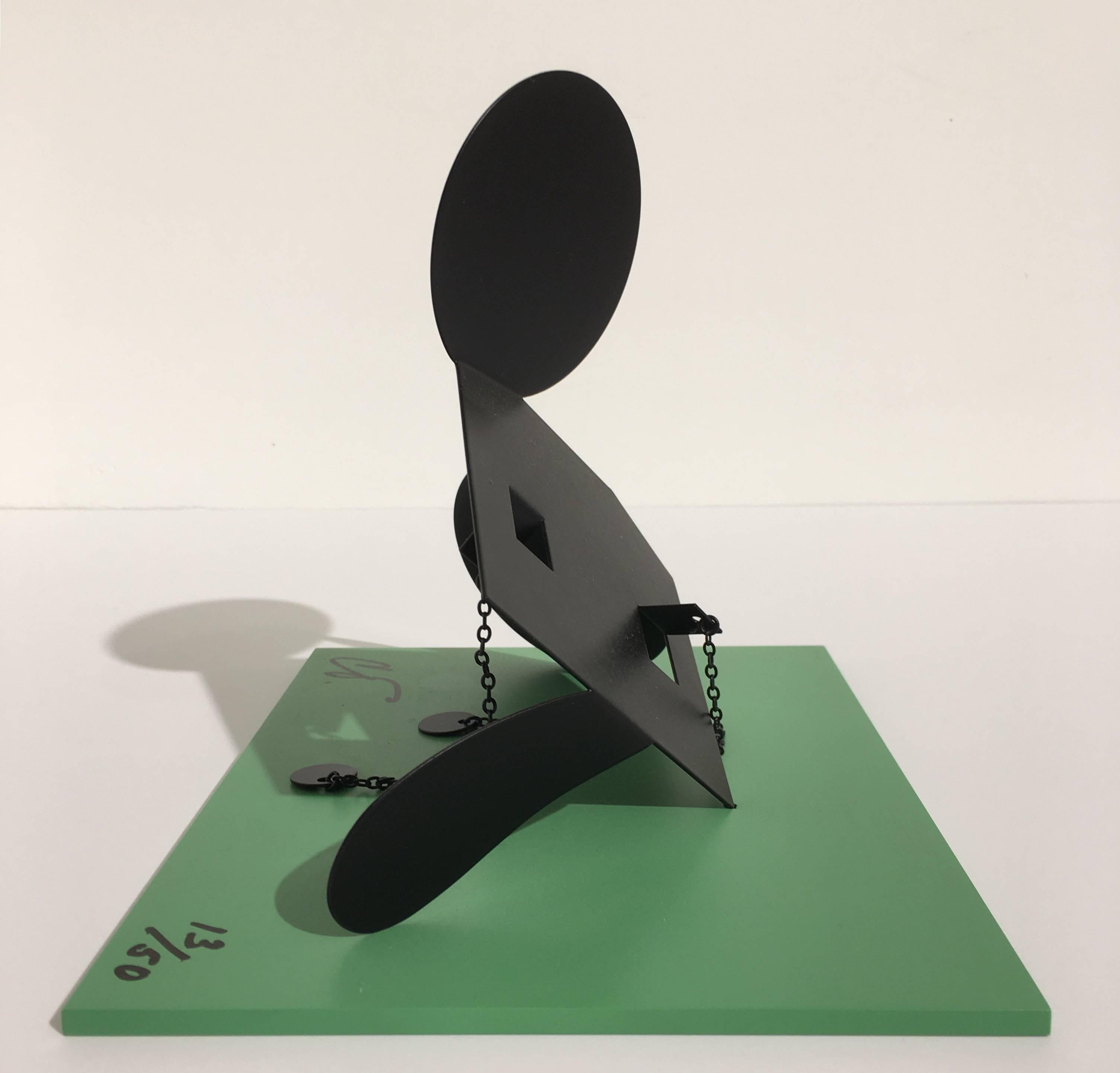 Balance souris géométrique E 'Desktop' - Pop Art Sculpture par Claes Oldenburg
