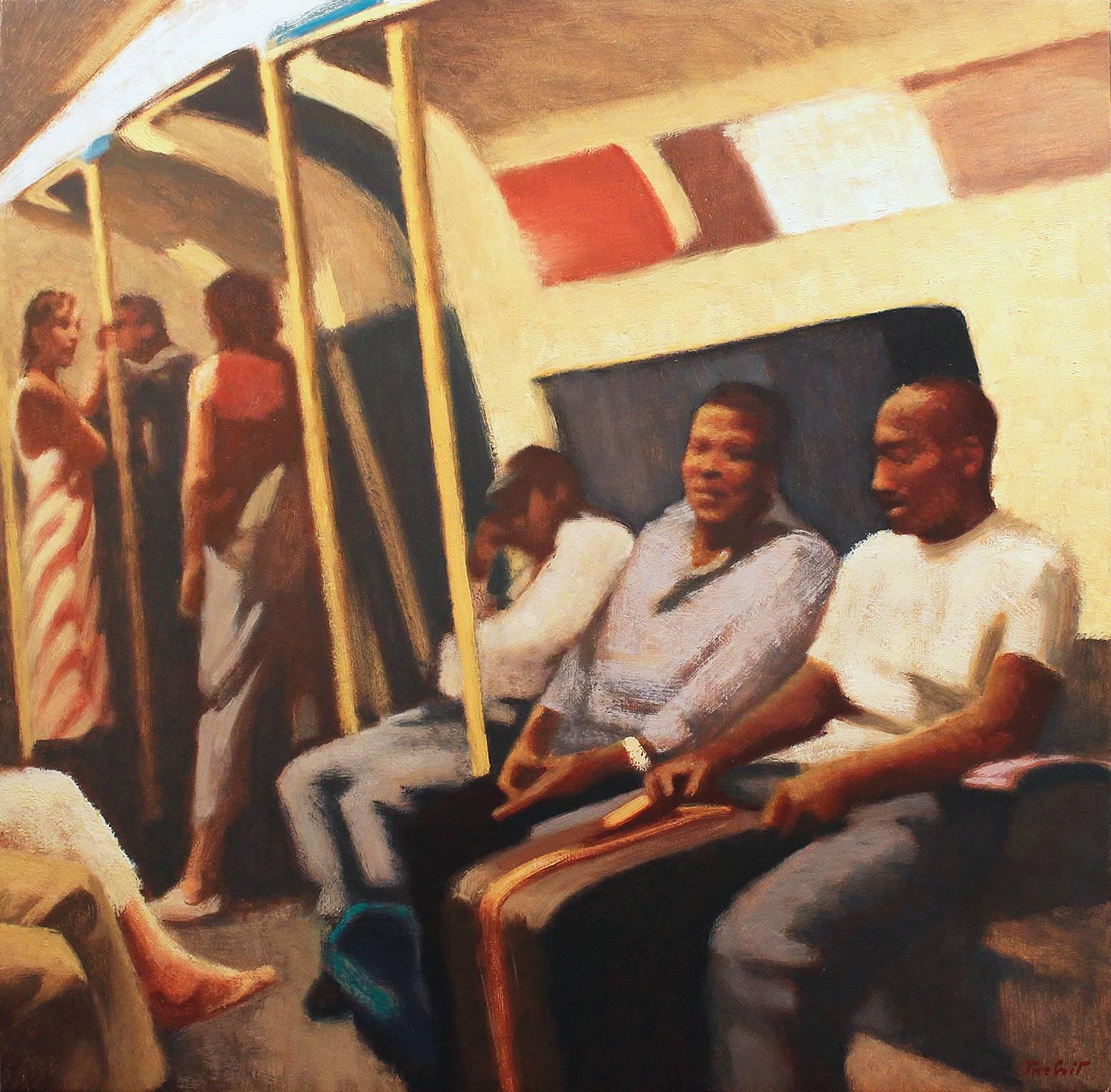 Lionel Tréboit Still-Life Painting - London Underground