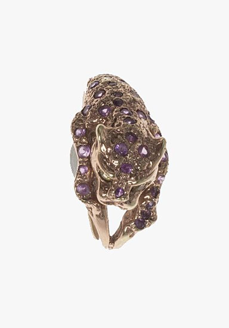 A sentimental piece inspired by the jaguar brooch my grandmother often wore. I made a ring for myself and it became a top seller. So here it is. Please specify size: S, M, or L. In stock items will be shipped with a few days of ordering. If not in