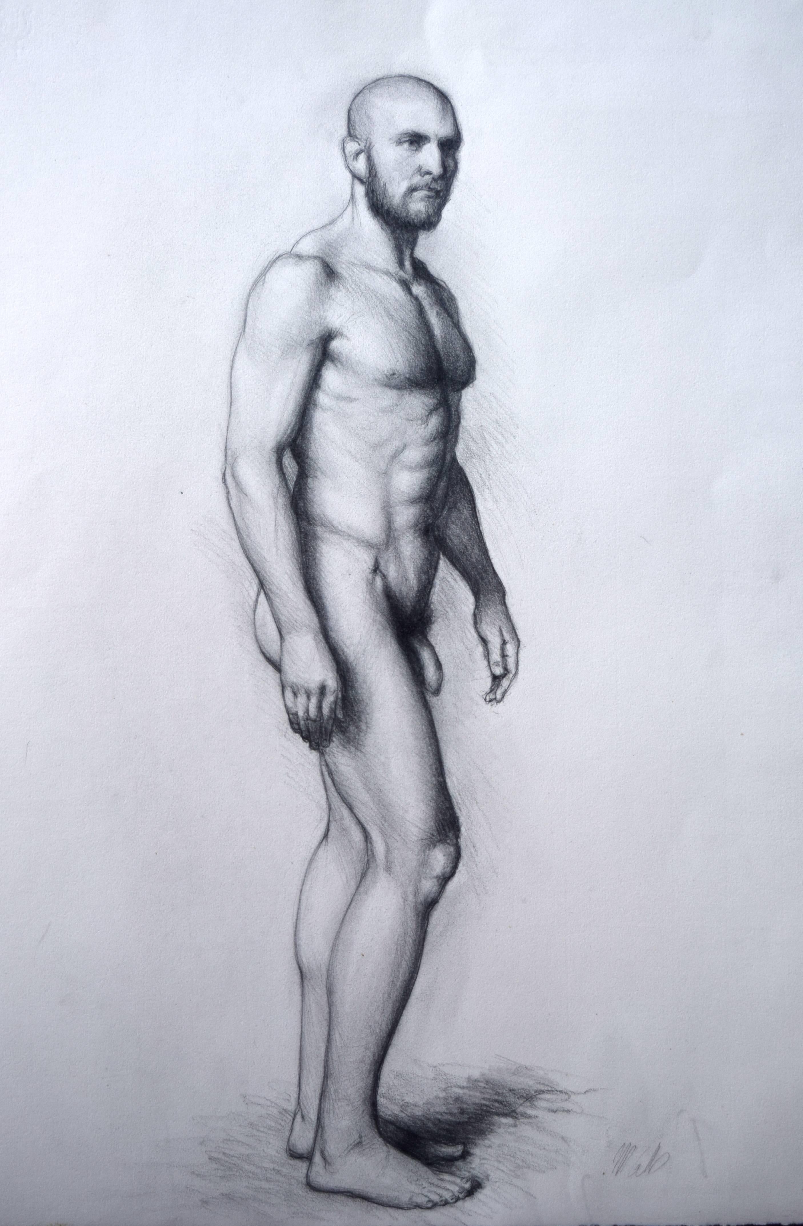 Matthew Collins Nude - Study of Adriano