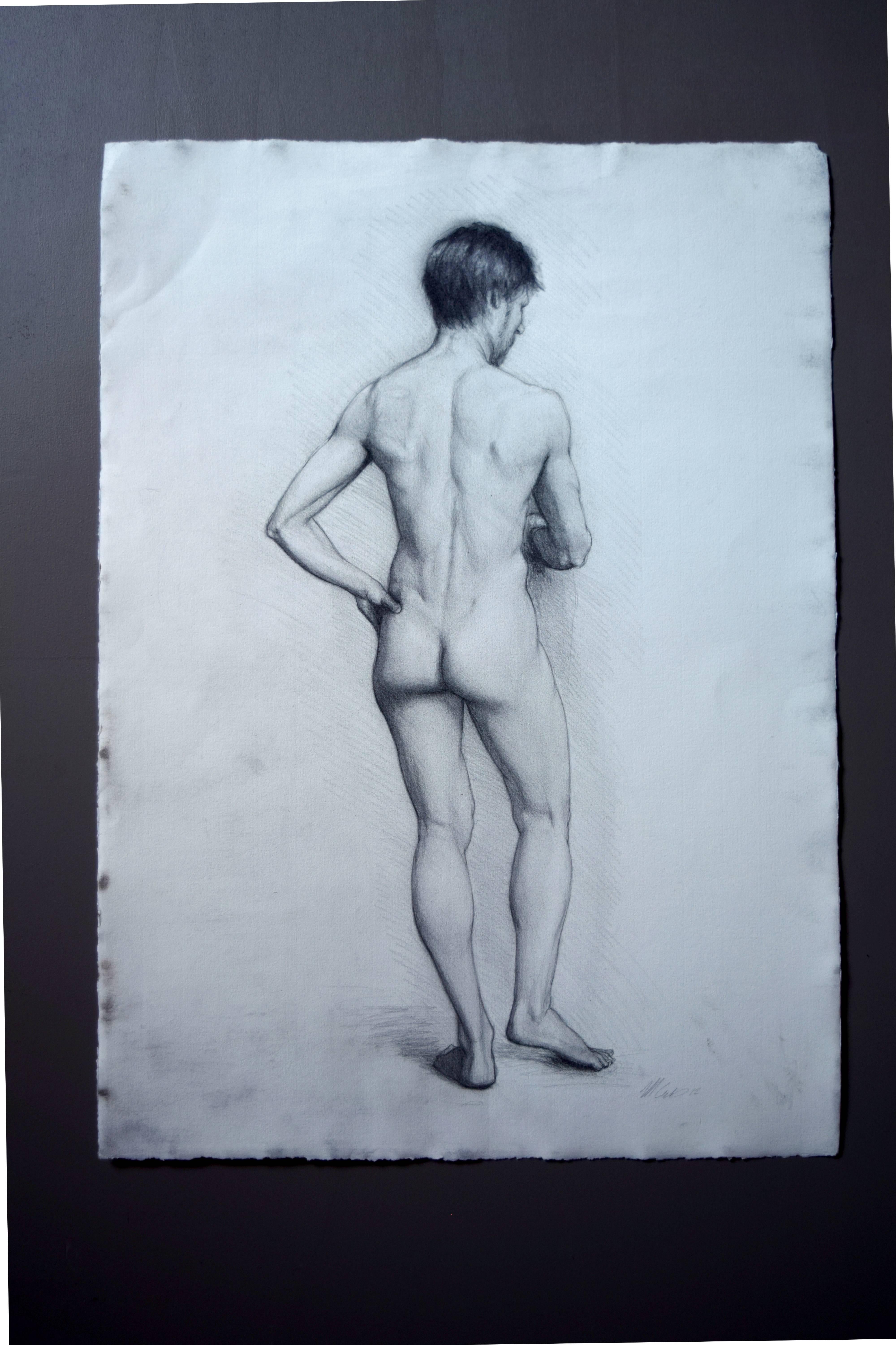 Figure study of Paolo - Art by Matthew Collins