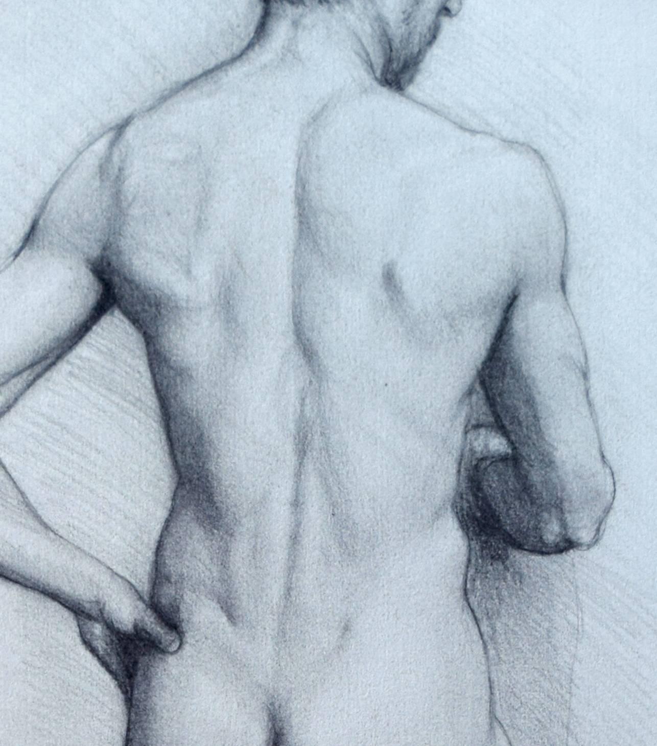 Figure study of Paolo - Naturalistic Art by Matthew Collins