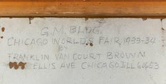 Ellis Ave. Chicago Worlds Fair 1933-34 - G.M.BLDG.