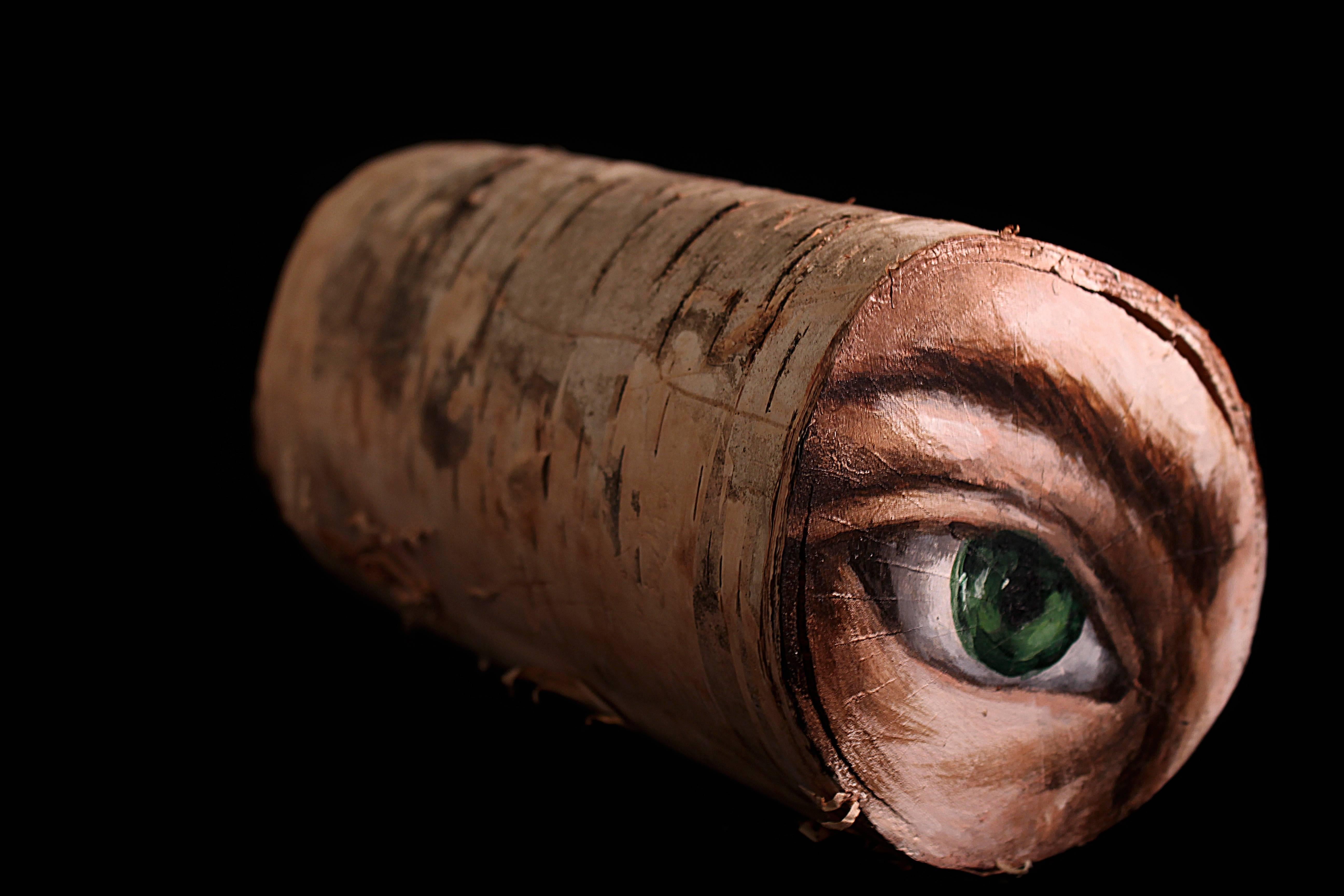 Matteo Neivert Still-Life Sculpture - Green Clear Eye