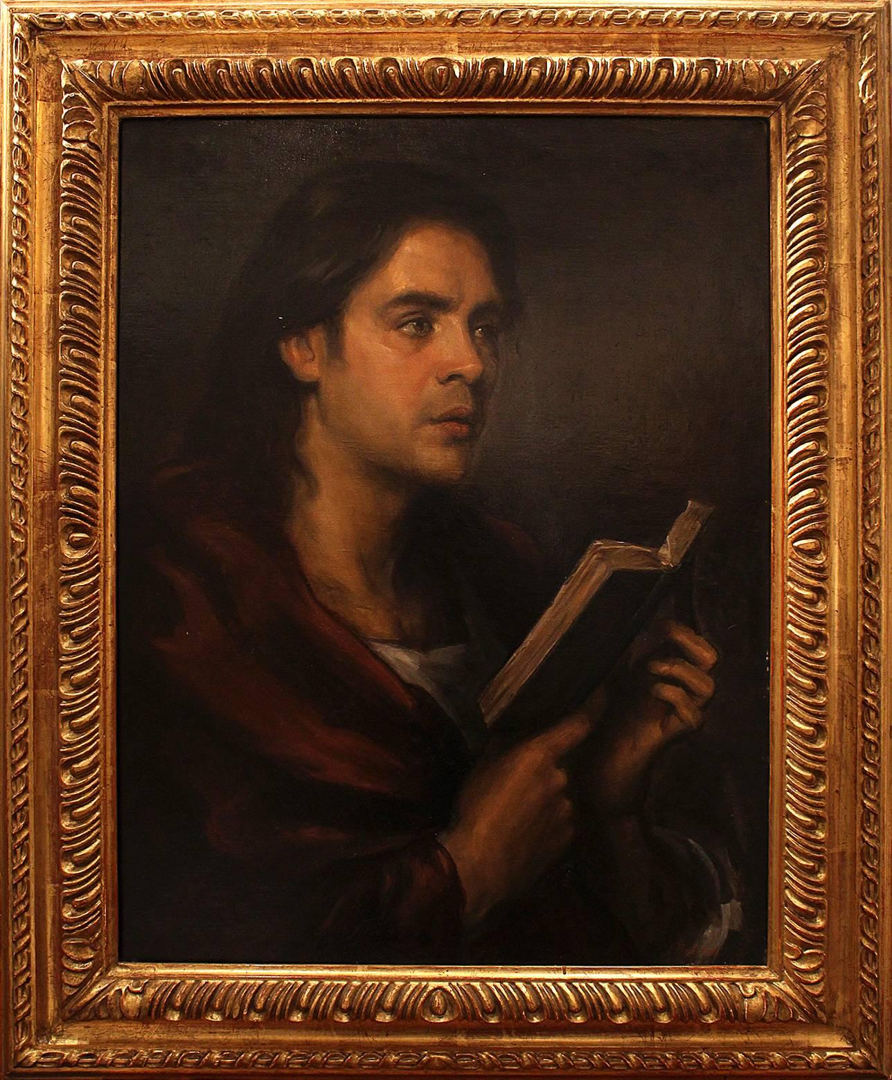 St. John the Evangelist - Painting by Matthew Collins