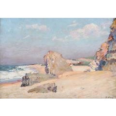 A figure on the beach 3