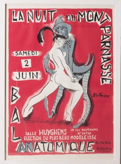 Original poster for La Nuit du Montparnasse