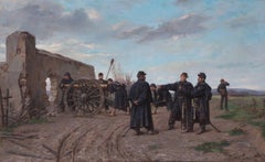 Preparing the cannon