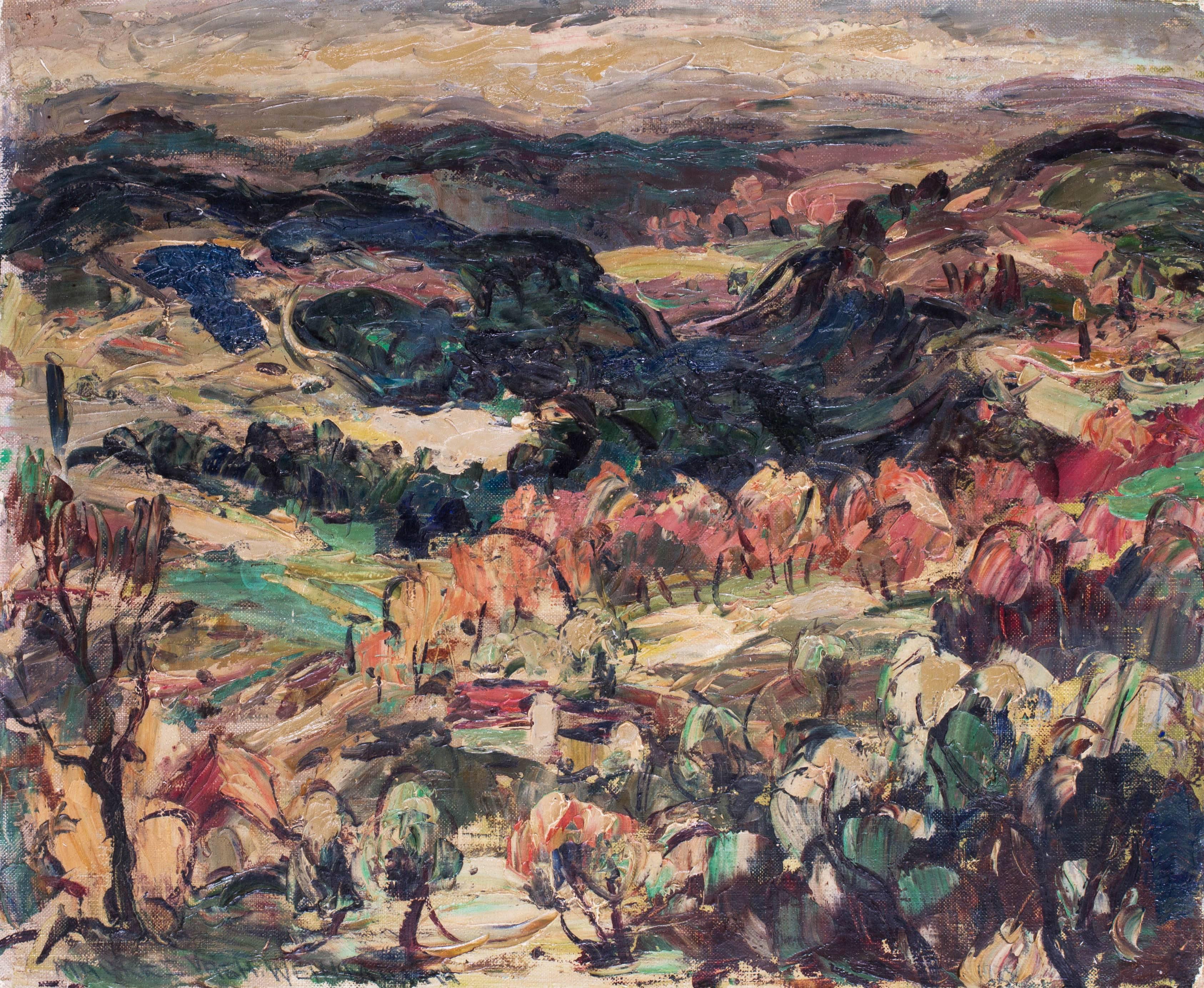 Maurice Vagh-Weinmann Landscape Painting - Paysage de Provence