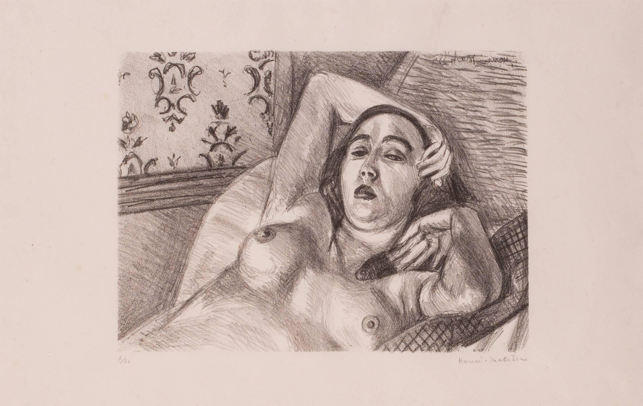 Henri Matisse Nude Print - Le Repos du Modèle
