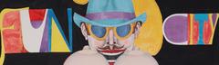 litografia originale di New York del 1970 di Richard Lindner