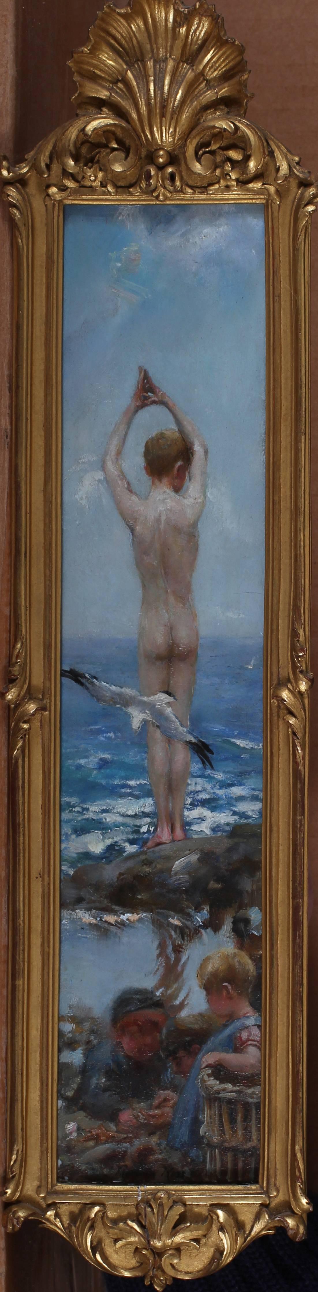 The Diver - Painting by Joseph Thorburn Ross