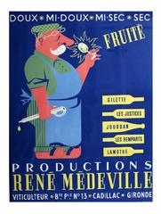 An original vintage drink advertising poster