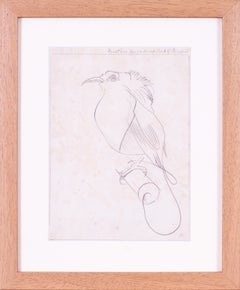 Simon Bussy, British, Bloomsbury Group 'Hunstein's Magnificent Bird of Paradise'