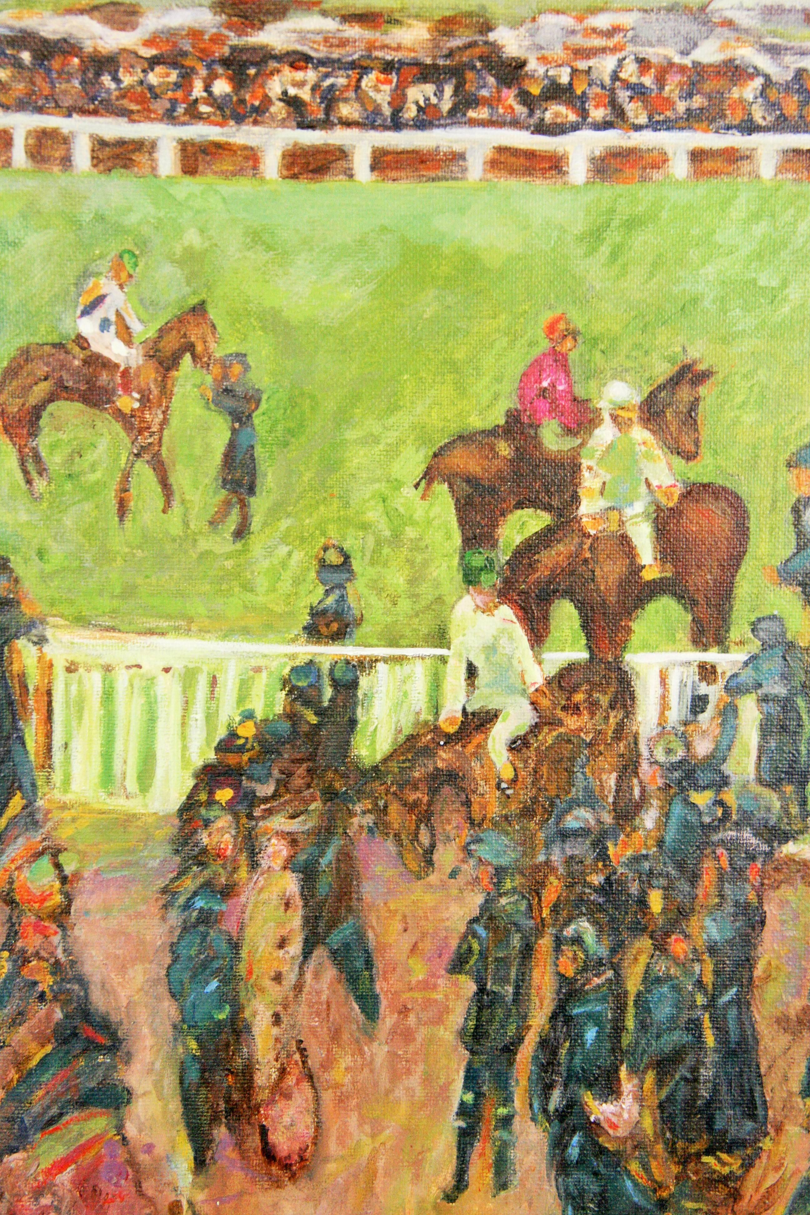 Day at the Races Equesterian  Landscape  1