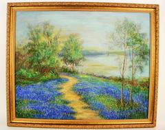 Lavander in Provence Painting