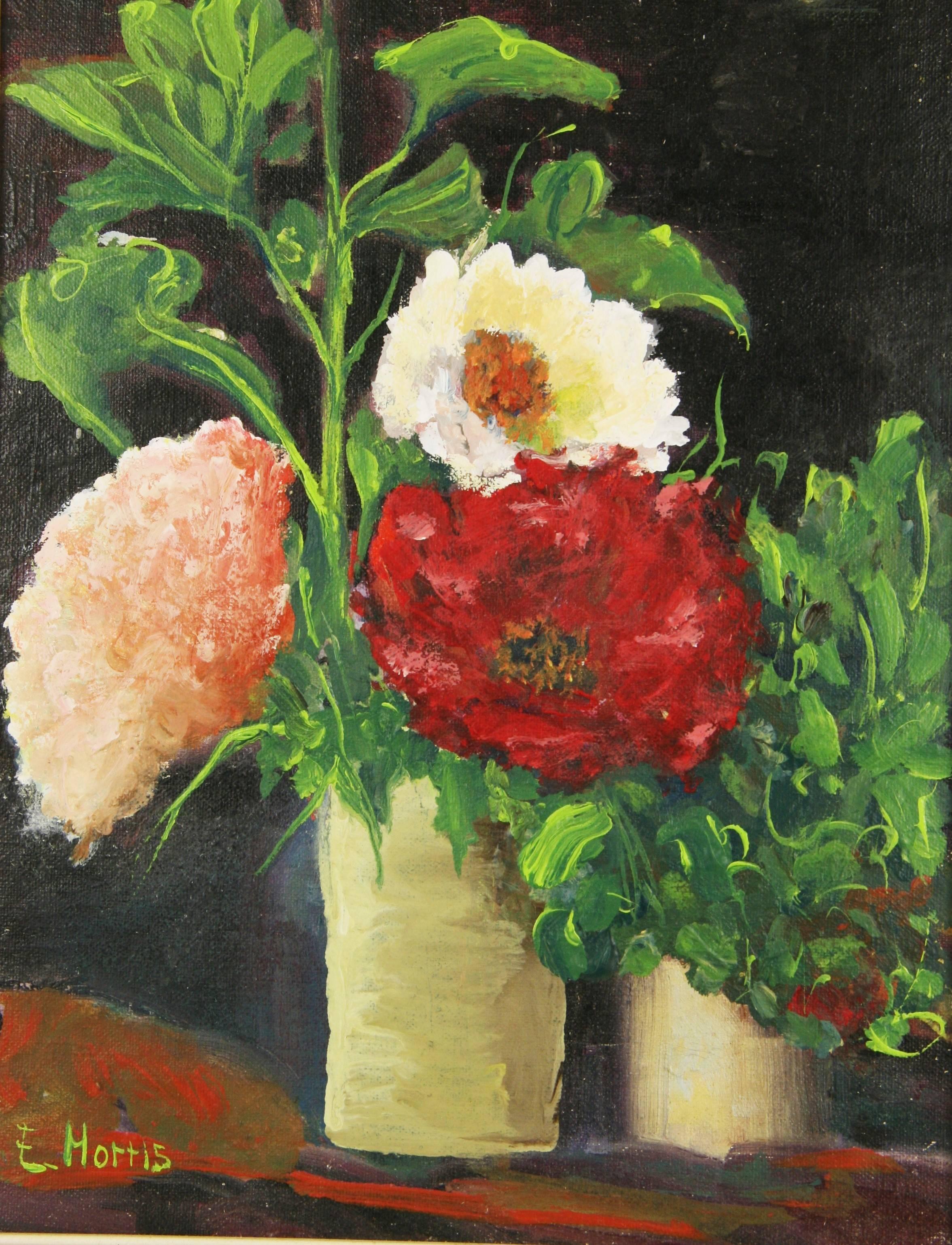 Floral Still Life  - Painting by Unknown