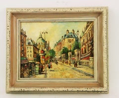  Impressionist Paris Street Scene Landscape Painting