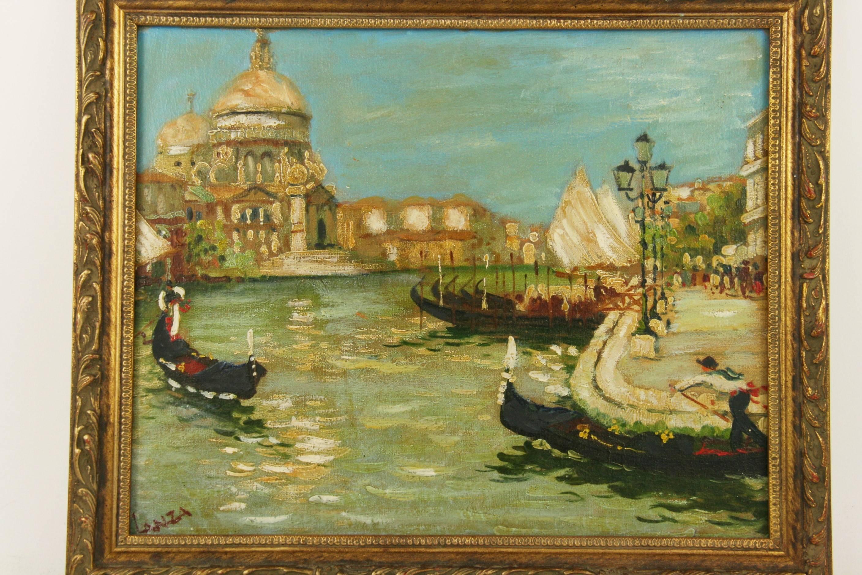 Lanza Landscape Painting - Grand Canal Venice
