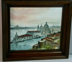 Acquerello del Canal Grande di Venezia