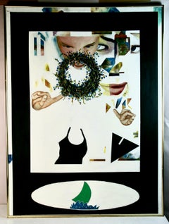 Sum Of All The Parts Over Sized Futurist Italian Oil on canvas