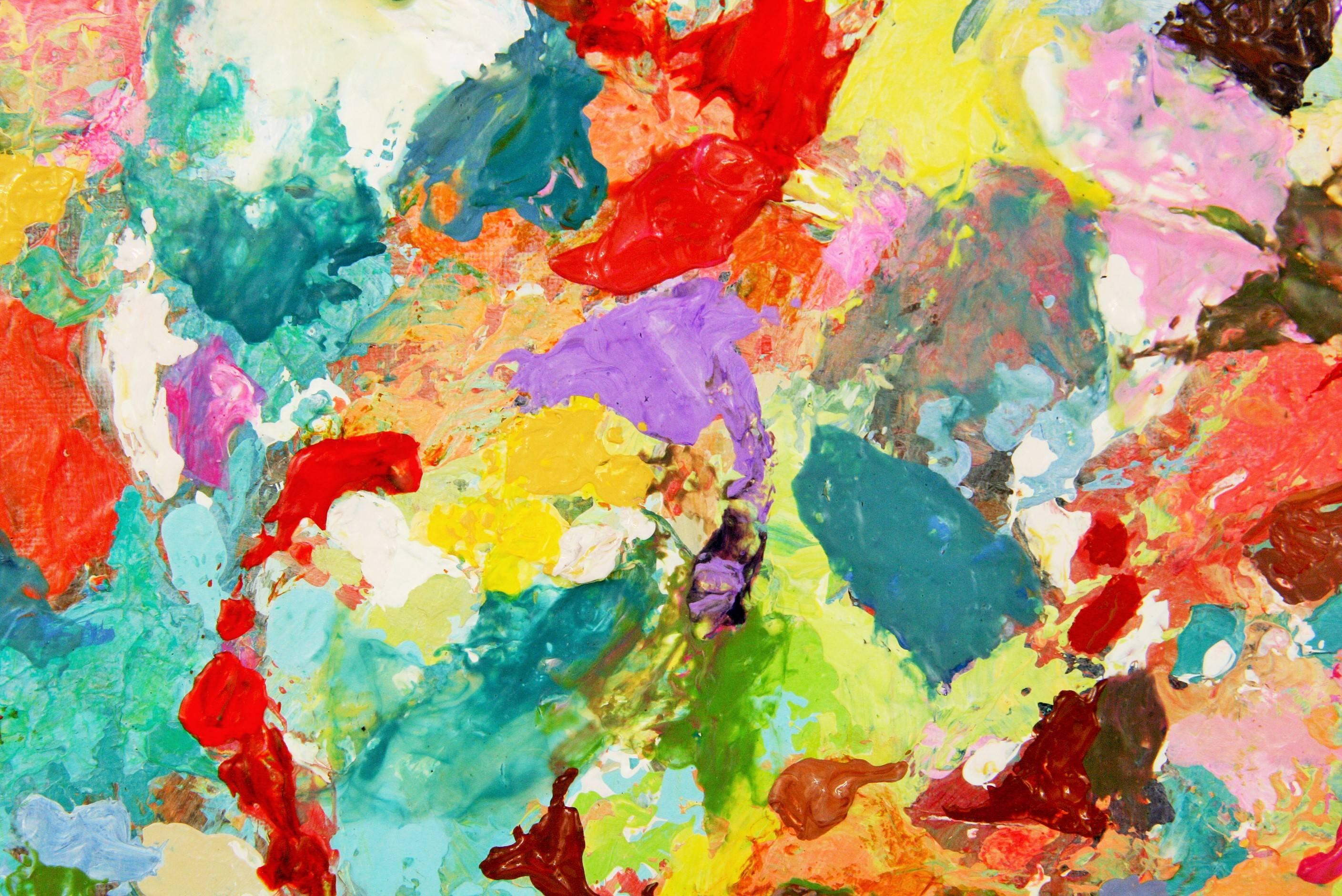 Bold Palette Abstract Painting 4
