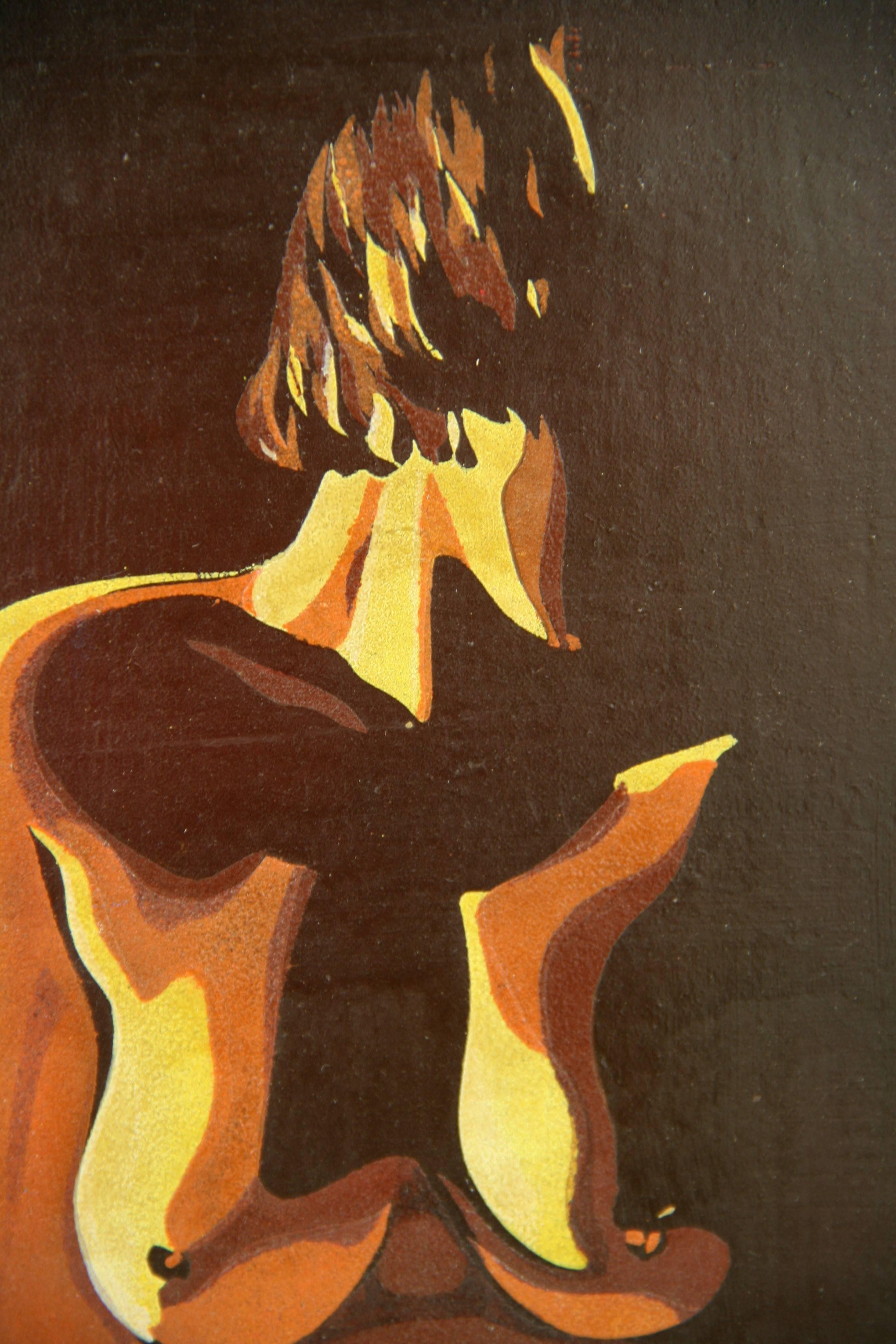 Female Nude Painting by B. Moore 2