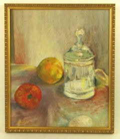 Crystal Reflection Still Life Painting