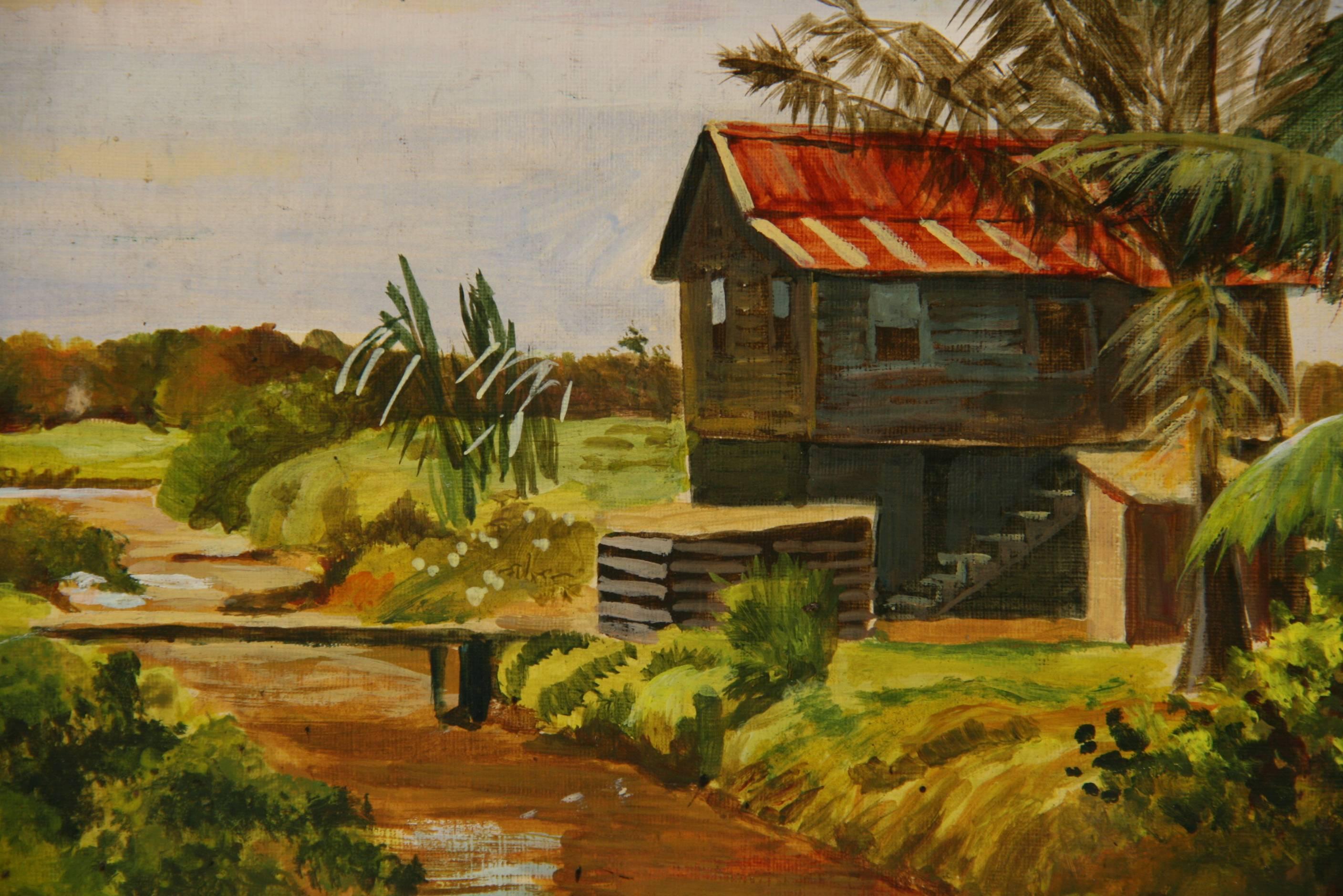 Tropic Island  Painting 1