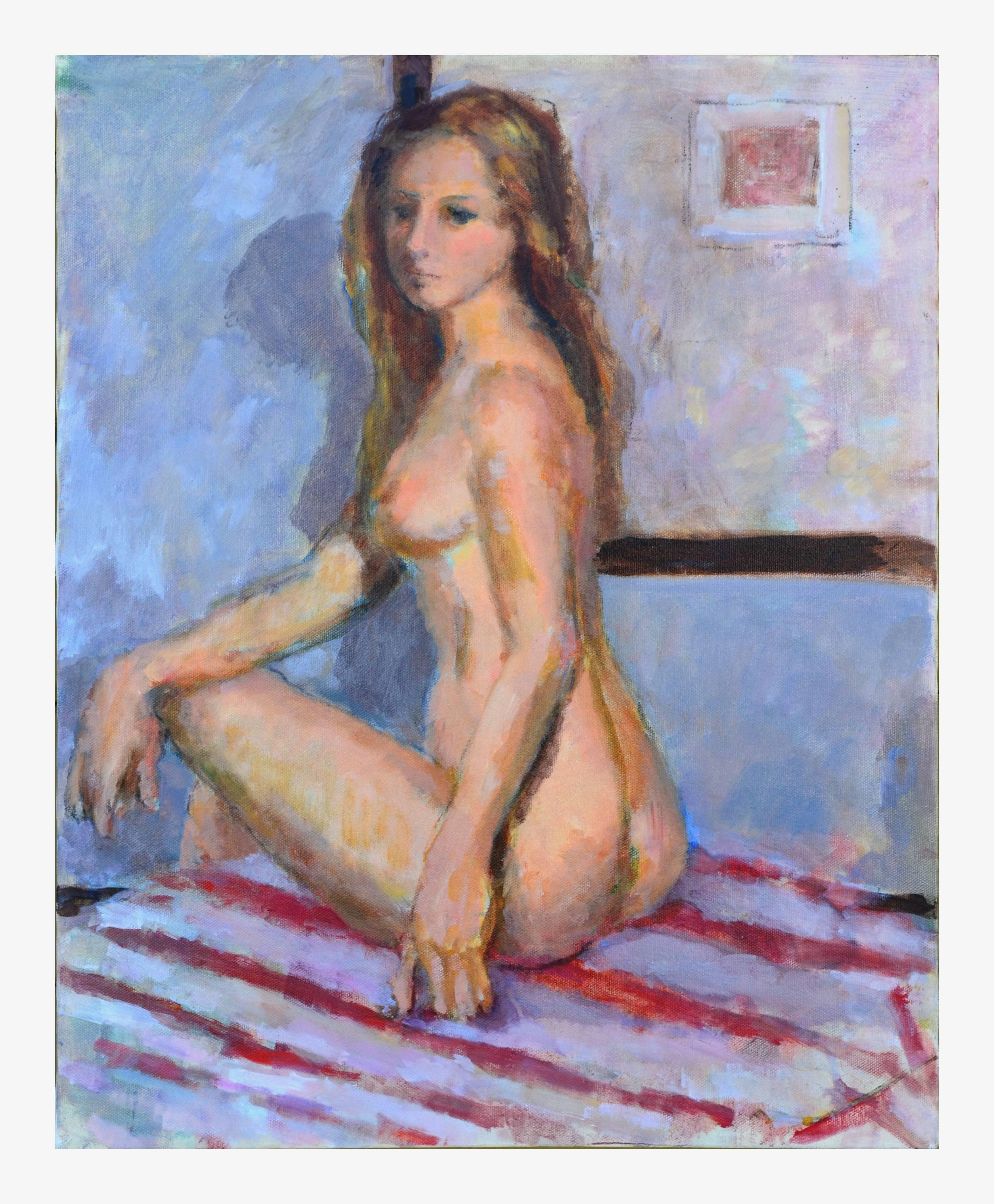 Patricia Gillfillan Nude Painting - Nude Study