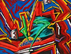 The Artist's Bright Study - Large Scale Abstract Impressionism