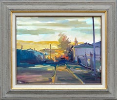 Pacific Grove at Sunset, California Abstracted Landscape