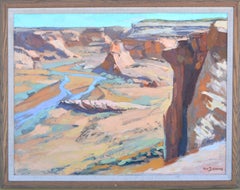 Grand Canyon, Large-Scale 1970's Vintage Desert Landscape by Ron Simpkins